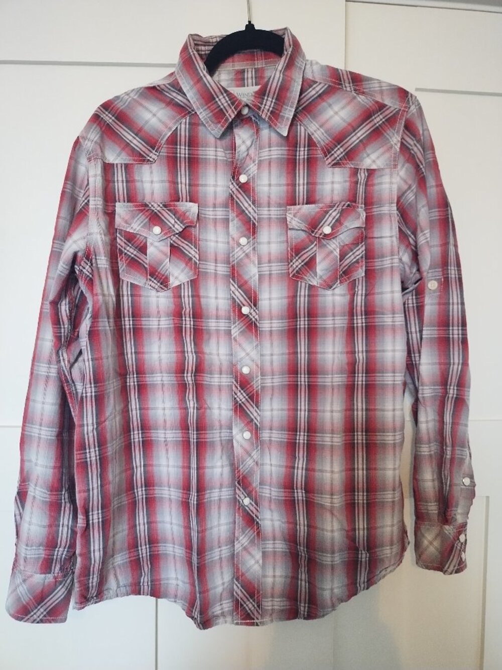 WindRiver Men's Western Style Snap Shirt